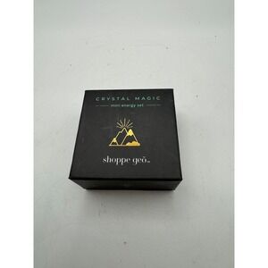 Shoppe Geo Crystal Magic Mini Energy Set Clear Quartz Citrine Abundance Strength